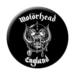 Motorhead - England Pinback Button (Pack Of 2)