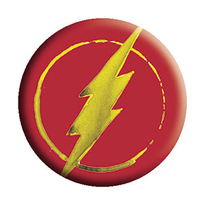The Flash - Logo Pinback Button (Pack Of 2)