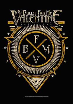 Bullet For My Valentine - Emblem Flag