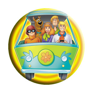 Scooby-Doo - Mystery Machine Pinback Button (Pack of 2)