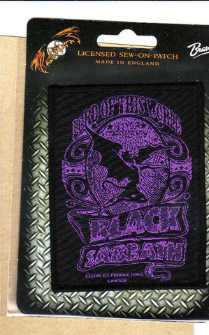 Black Sabbath - Patch - Woven - UK Import - Collector's Patch - Licensed New