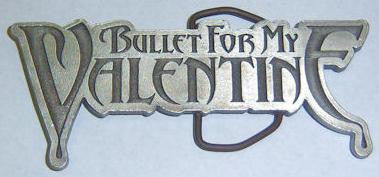 Bullet For My Valentine - Logo Belt Buckle