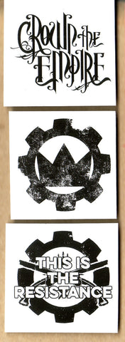 Crown The Empire - Sticker Set - Crown Logo