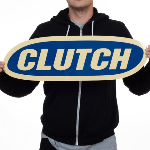 Clutch - Giant 24 Inch Logo Sticker