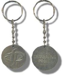 Drowning Pool - Logo Pewter Keychain