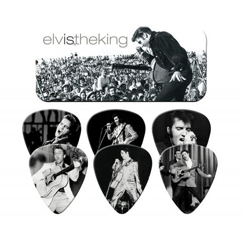 Elvis Presley - King Guitar Pick Tin