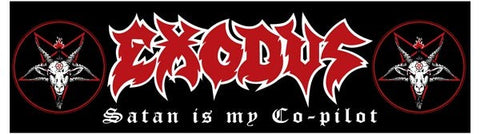 Exodus - Satan Is My Co-Pilot Sticker