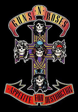 Guns N Roses - A4D Poster Flag