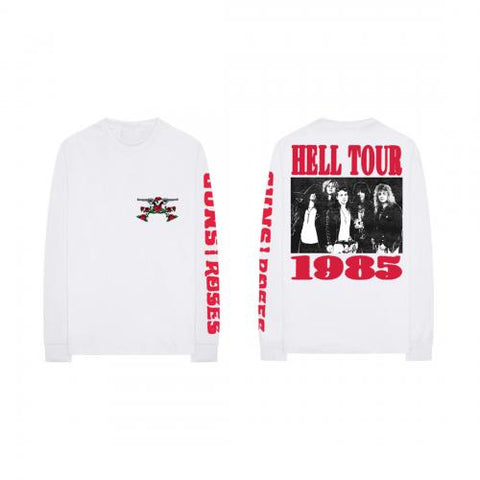 Guns N Roses - Hell Tour 1985 Longsleeve Shirt
