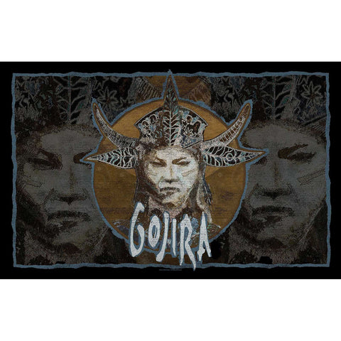 Gojira-Flag-Textile Poster-UK Import-Fortitude-Polyester-27x42 Inch-Licensed New