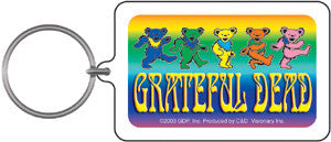 Grateful Dead - Dancing Bears Logo Keychain