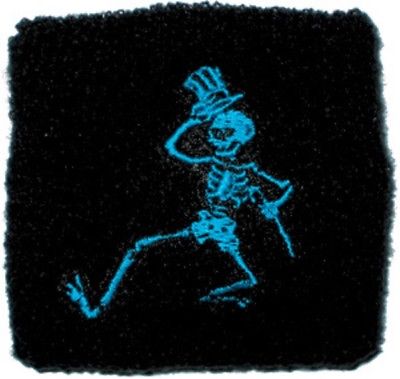Grateful Dead - Wristband - Skeleton - Terrycloth - Sweatband
