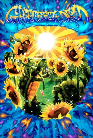 Grateful Dead - Poster - Terrapin Sunflower - Licensed New In Plastic-Rolled