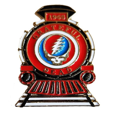 Grateful Dead - Train Logo Enamel Lapel Pin Badge