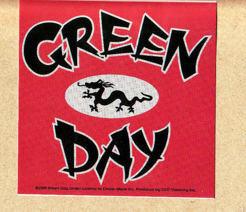 Green Day - Dragon Logo - Sticker