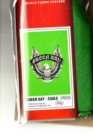 Green Day - Flag - Eagle - Fabric Poster Flag - Licensed New In Pack