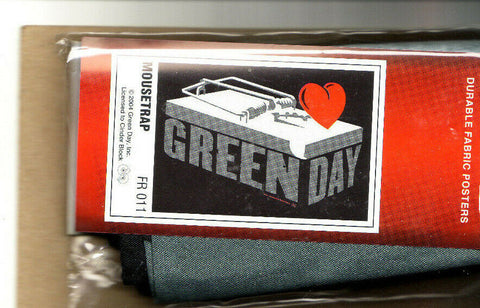 Green Day - Flag - Mouse Trap - Poster Flag