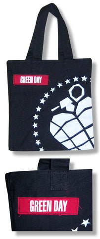Green Day - Big Grenade Tote Bag