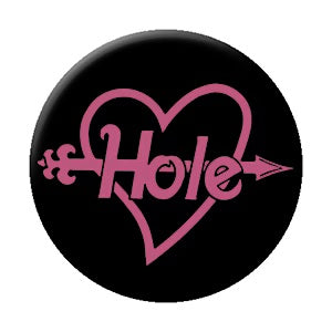 Hole - Heart Logo Pinback Button (Pack Of 2)