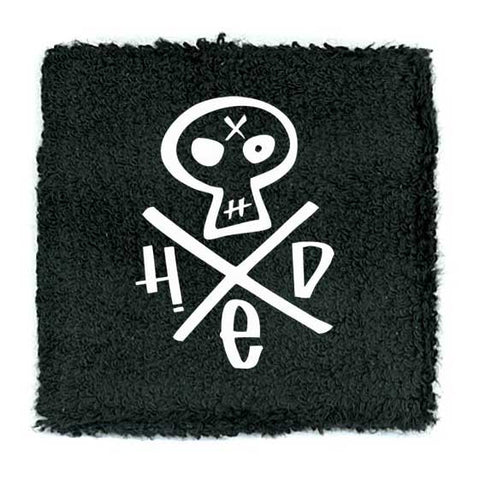 Hed P.E. - Embroidered Skull Wristband