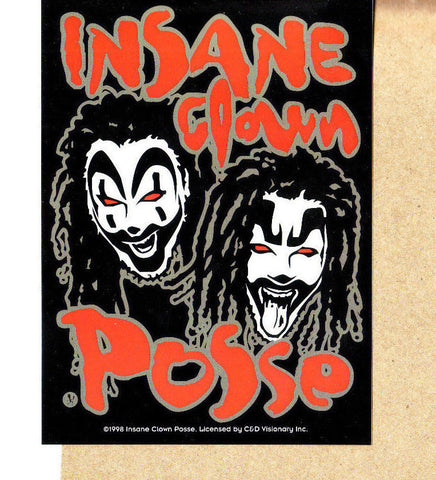 Insane Clown Posse - Sticker - Group Faces Logo