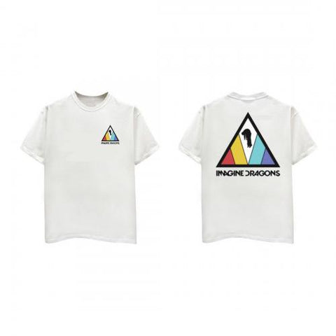 Imagine Dragons - White Transcend Logo T-Shirt