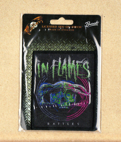 In Flames-Patch-Woven-UK Import-Battles-Collector's Patch
