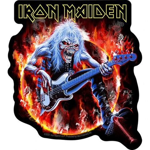 Iron Maiden - Eddie Flames - Sticker