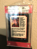 Iron Maiden-Bruce Dickinson-1991 Impel MegaMetal-Graded Card-RMU-9.0-MT-069358