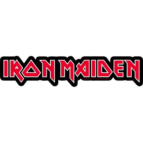 Iron Maiden - Red Logo - Sticker