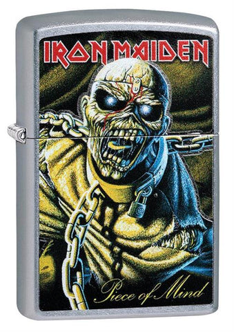 Iron Maiden - Chrome - Flip Top - Zippo Lighter