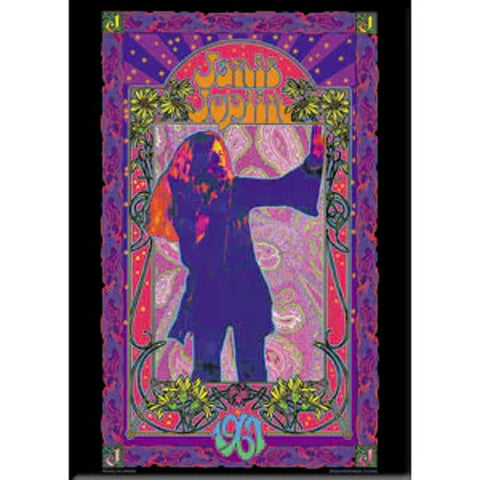 Janis Joplin - Art Fridge Magnet