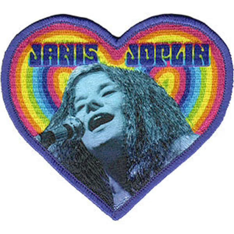 Janis Joplin - Heart - Collector's - Patch