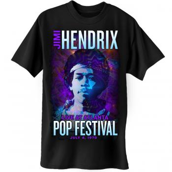 Jimi Hendrix - Atlanta Pop Psychedelic T-Shirt