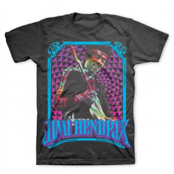 Jimi Hendrix - Fractal Frame T-Shirt