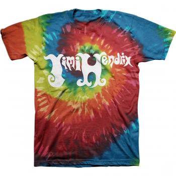 Jimi Hendrix - Logo Tie-Dye T-Shirt