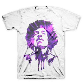 Jimi Hendrix - Psychedelic White T-Shirt