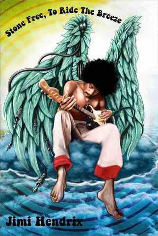 Jimi Hendrix - Poster - Wings In Heaven