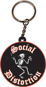 Social Distortion - Logo - Rubber - Keychain