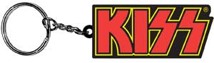 KISS - Logo - Rubber - Keychain