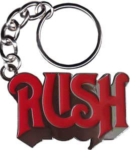 Rush - Logo Metal Keychain