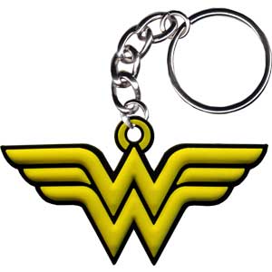 Wonder Woman - Logo - Rubber - Keychain