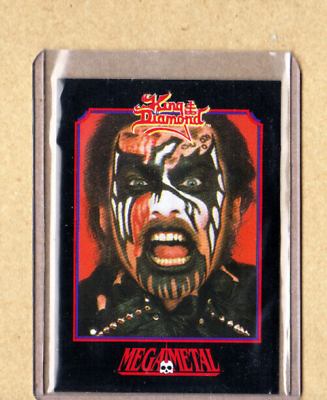 King Diamond-Trading Card-KingDiamond-#67-Official Licensed-Authentic-Impel-1991