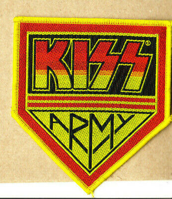 KISS - Patch - Woven - UK Import - Collector's Patch - Army - Licensed New