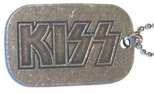 KISS - Dogtag Necklace