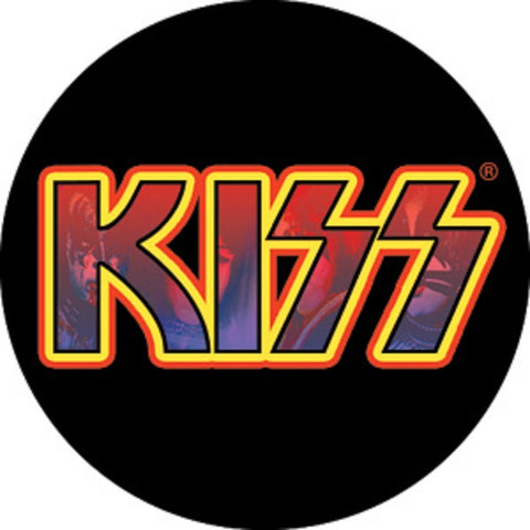 KISS - Logo Button (Pack Of 2)