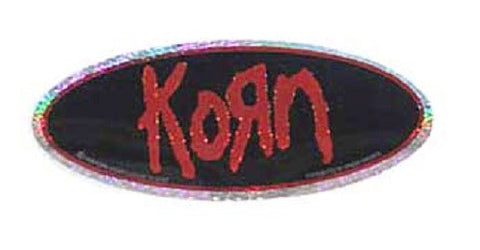 Korn - Oval Logo Sticker
