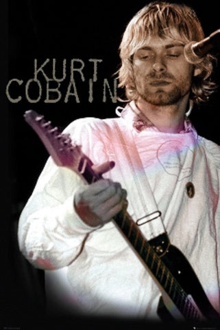 Nirvana - Poster - Kurt Cobain Live