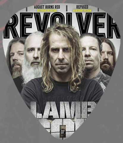Lamb Of God - Guitar Pick -Revolver-USA-Celluloid-Pack Of 2
