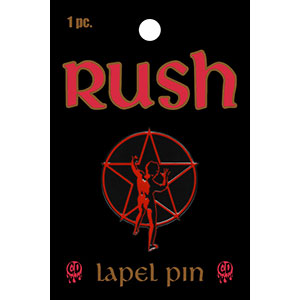Rush - Starman Logo Enamel Lapel Pin Badge